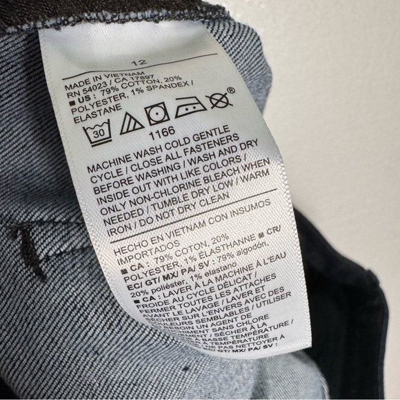 Old Navy high rise rockstar super skinny size 12 NWT - Picture 5 of 5